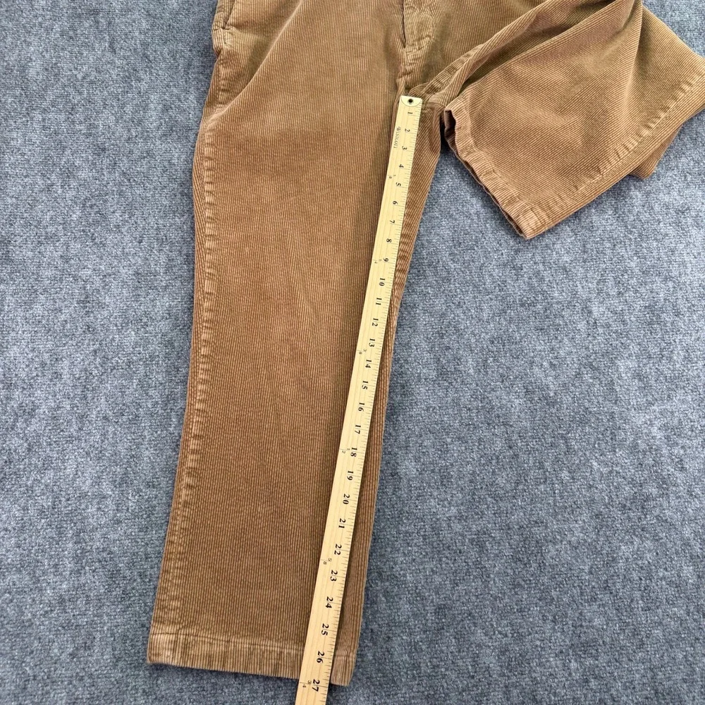 Polo Ralph Lauren Pants Mens 38x30 (Fits 38x27) Tan Corduroy Stretch Classic Fit